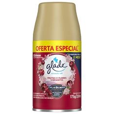 Glade Aromatizador de Ambiente Automático, Glade Refil, Odorizador de Ambiente, Frutas e Flores Vibrantes, 269ml