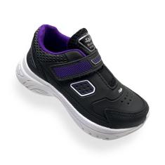 Tenis Infantil Menina Kids Esportivo Extra Leve Macio Escola-Feminino