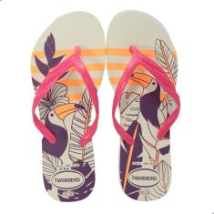 Chinelo Havaianas Fantasia Style Bege/Palha