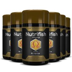 6x poliomega vitamina a d c e k b1 b2 b3 b6 b12 ferro zinco - HF SUPLE