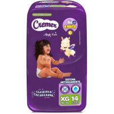 Fralda cremer disney jumbinho 14 tiras - gg
