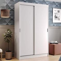 Guarda-Roupa Solteiro Madesa Tokio 2 Portas de Correr 2 Gavetas - Branco