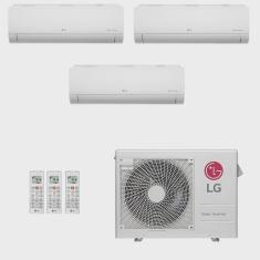 Ar-Condicionado Multi Split Inverter LG 24.000 (3x Evap hw 12.000) Quente/Frio 220V