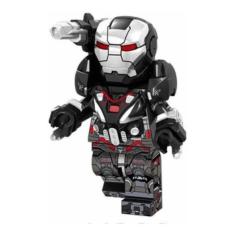 Boneco Blocos De Montar Máquina De Guerra Homem De Ferro