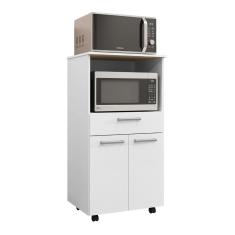 Balcão de Cozinha com 2 Portas e 1 Gaveta Sevilha Branco