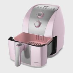 Fritadeira Air Fryer Rosa Britânia 5,5 Litros Sem Óleo 1500W - 220v