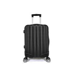 Mala de bordo com rodinhas giro 360º em material ABS com cadeado Prizi
