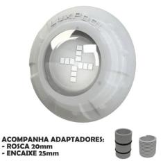 Iluminação Refletor Led Piscina Monocromático 9W - Luxpool, Azul (Cabo