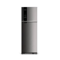 Geladeira Brastemp 400 Litros Frost Free Duplex Com Freezer Control Inox BRM54JKBNA - 220V