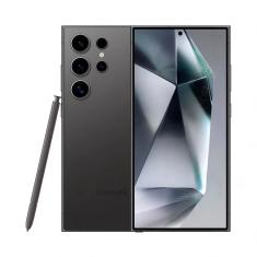 Smartphone Samsung Galaxy S24 Ultra Titânio Preto 256GB, Inteligência Artificial, Tela de 6.8", 12GB RAM, S Pen, Processador Snapdragon 8 Gen 3