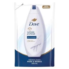Sabonete Liquido Dove Nutrição Profunda Refil 200ml, 1, 200ml