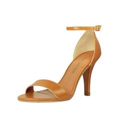 Sandália Salto Alto Fino Luiza Sobreira Caramelo Mod. 1050