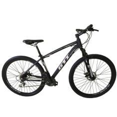 Bicicleta Aro 29 Gti Roma 24v Freio a Disco Garfo Com Suspensão Mtb 29