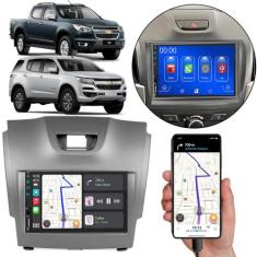 Multimídia 7 Polegadas S10 2012 A 2016 Android-Auto MP5 Bluetooth + Mo