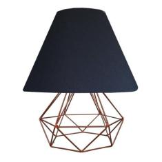 Abajur Pequeno Com Aramado Retrô Ideal Para Quarto luminaria para leit