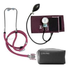 Aparelho Pressao Esfigmomanometro + Estetoscopio Pa Med - P. A. MED,  