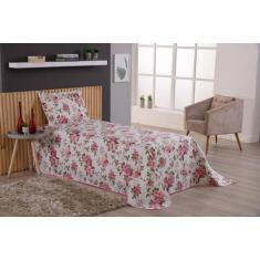 Jogo Cobre Leito E Fronha Cama Solteiro Viena Mercedes - Beatriz Enxov