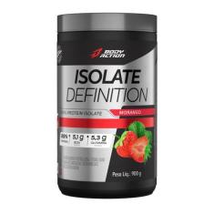 Whey Protein Isolado Isolate Definition 900gr - Bodyaction, Morango