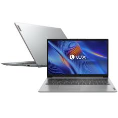 Notebook Lenovo IdeaPad 1 AMD Ryzen 5 7520U, 8GB RAM, 256GB SSD, Tela HD 15,6” e Sistema Operacional Linux - 82X5S00100