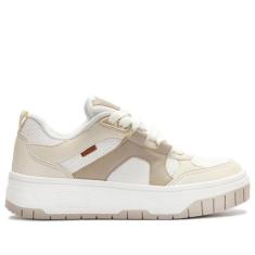 Tênis Anacapri Ivy Maxi Branco E Cinza-Feminino