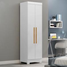 Guarda-roupa Compacto 2 Portas Mdp com Pés Paris - Espresso Móveis