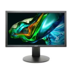 Monitor Acer E200q 19.5" 75hz 6 Ms Hd+ Vga Hdmi Bivolt Preto Um.ie0aa.
