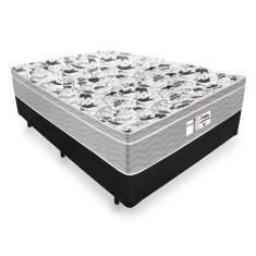 Cama Box Casal + Colchão De Molas Ensacadas - Probel - Evolution 138x188x67cm