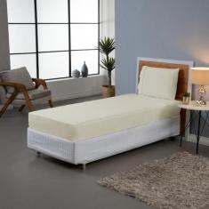 Jogo de Lençol Solteiro 2 Peças Percal 140 Fios Ponto Palito - Olizoni