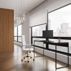 Mesa de Escritório Danny Preta 150 cm