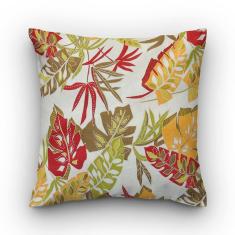 Capa de almofada VivaIN acquablock bege estampada