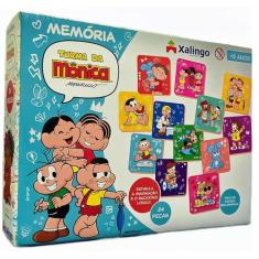 Jogo Da Memória Turma Da Mônica 24 Peças - Xalingo