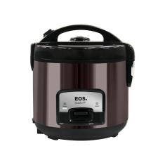 Panela Elétrica de Arroz EOS 5X Vidro Inox Titanium 110V