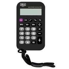 Calculadora de Bolso 8 Dígitos Média TC12 Preta