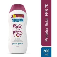 Protetor Solar Sundown Praia e Piscina FPS70 200ml, 1, 200ml