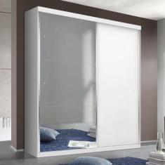 Guarda Roupa Salvador 2Portas 2Gavetas E 3Espelhos Minastex