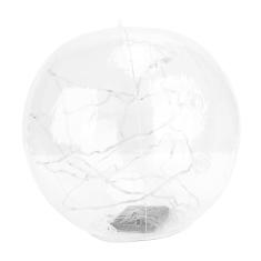 Luzes de Bola de Piscina Flutuantes Solares, Luzes de Piscina LED Infláveis ​​de PVC, Iluminação Automática Noturna Com Controle Remoto para Decoração de Quintal de Neve de Praia