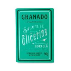 Sabonete em Barra Granado Glicerina Extrato de Hortelã 90g