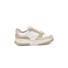 Tênis Feminino Via Marte Casual Bege-Feminino