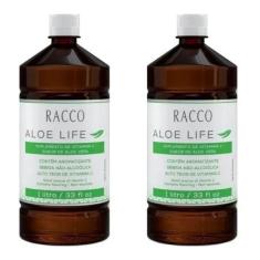 Combo 2 Suco De Aloe Vera 100% Natural Racco Promoção.