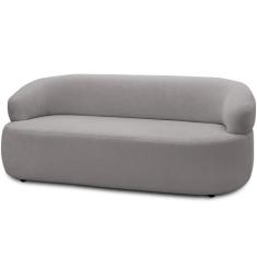 Sofá 3 Lugares Orgânico Sala de Estar Living 170cm Carmen F04 Veludo C