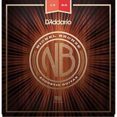 Encordoamento Violão Aço D`addario Nickel Bronze 013 NB1356