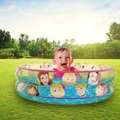 Piscina Inflável 2 Anéis 70 L Princesas DYIN-088 - ETITOYS
