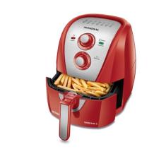 MONDIAL Fritadeira Sem Óleo Air Fryer 4L, Vermelho/Inox, 1500W, 220V - AFN-40-RI