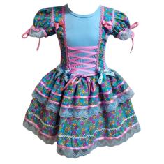 Fantasia Vestido Junino Infantil