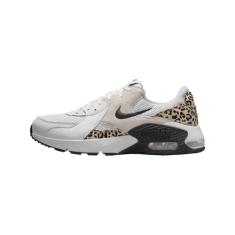 Nike Tênis feminino Air Max Excee, branco/preto/branco/cânhamo/gergelim, tamanho 40
