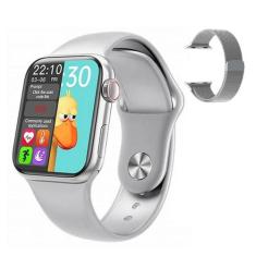 Relógio smartwatch HW12 41mm android e ios Com Pulseira Metal Extra - 