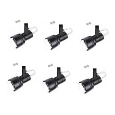 Kit 6 Spot Trilho Perfilado Eletro calha Par20 Bulbo OL4