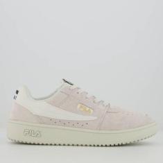 Tênis Fila Acd Classic SE Cinza Claro-Feminino