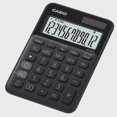 Calculadora Casio de Mesa MS-20Uc-Bk-N-Dc My Style 12 Digitos Preta 28225