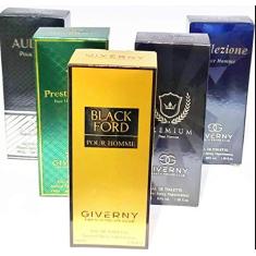 Kit 15 perfumes masculino giverny 30 ml importado + 2 de